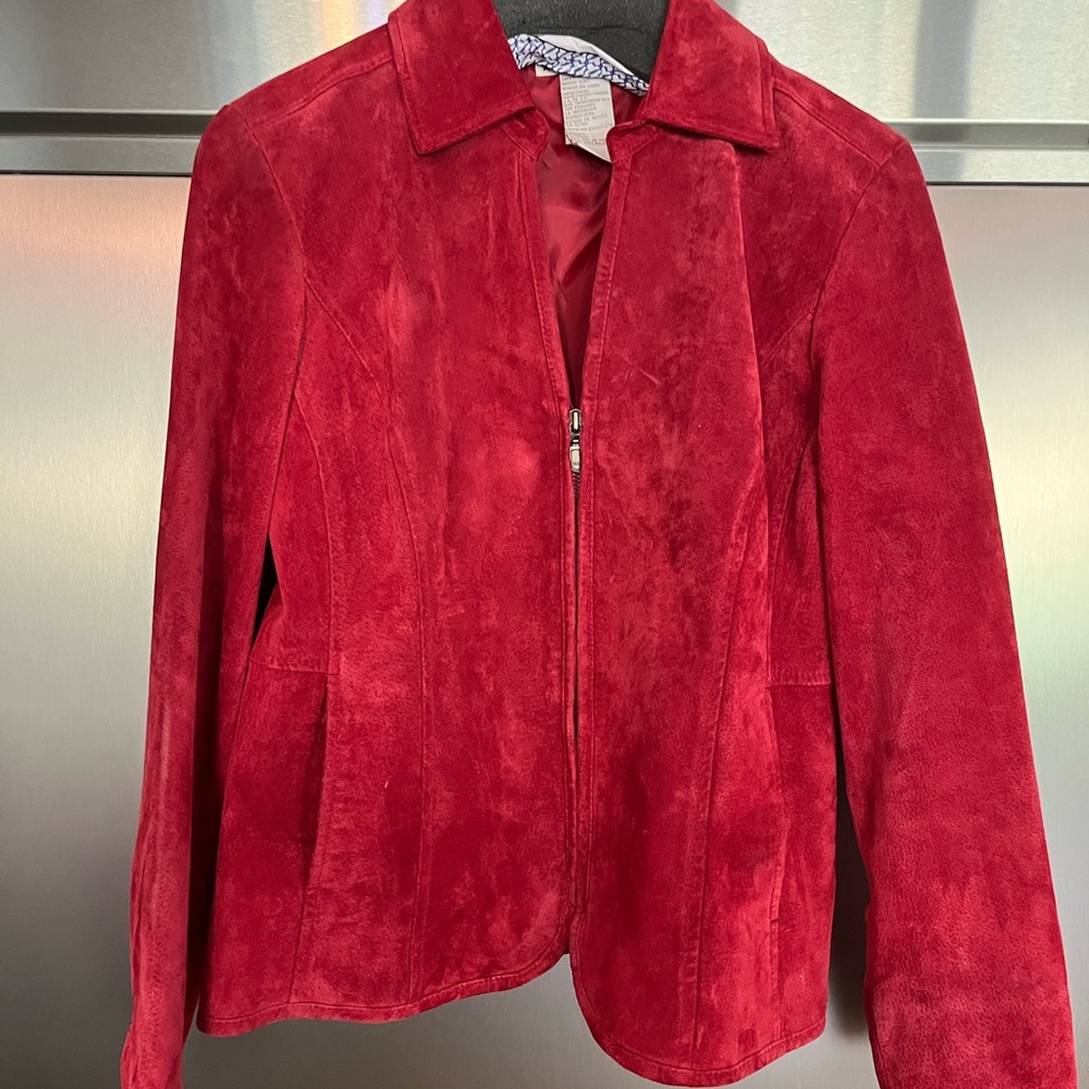 Red Suede Jacket